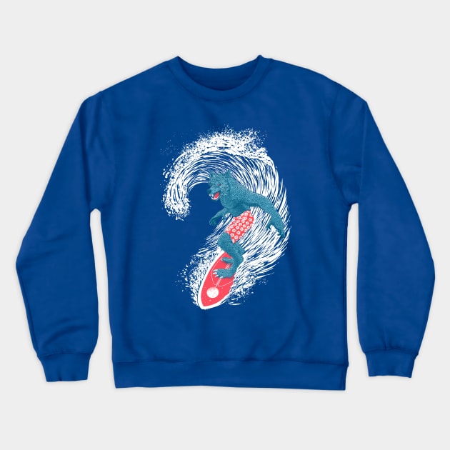 Moontide Crewneck Sweatshirt by victorcalahan